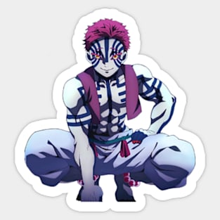 akaza demon slayer Sticker